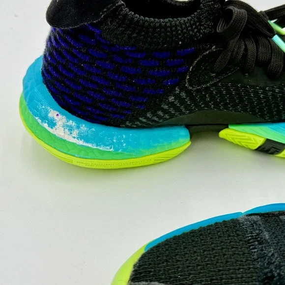 Adidas Trae Young 2 Trae-Tlien‎ Boys Size 6 Core Black H06473 Team Solar Green - Picture 12 of 15